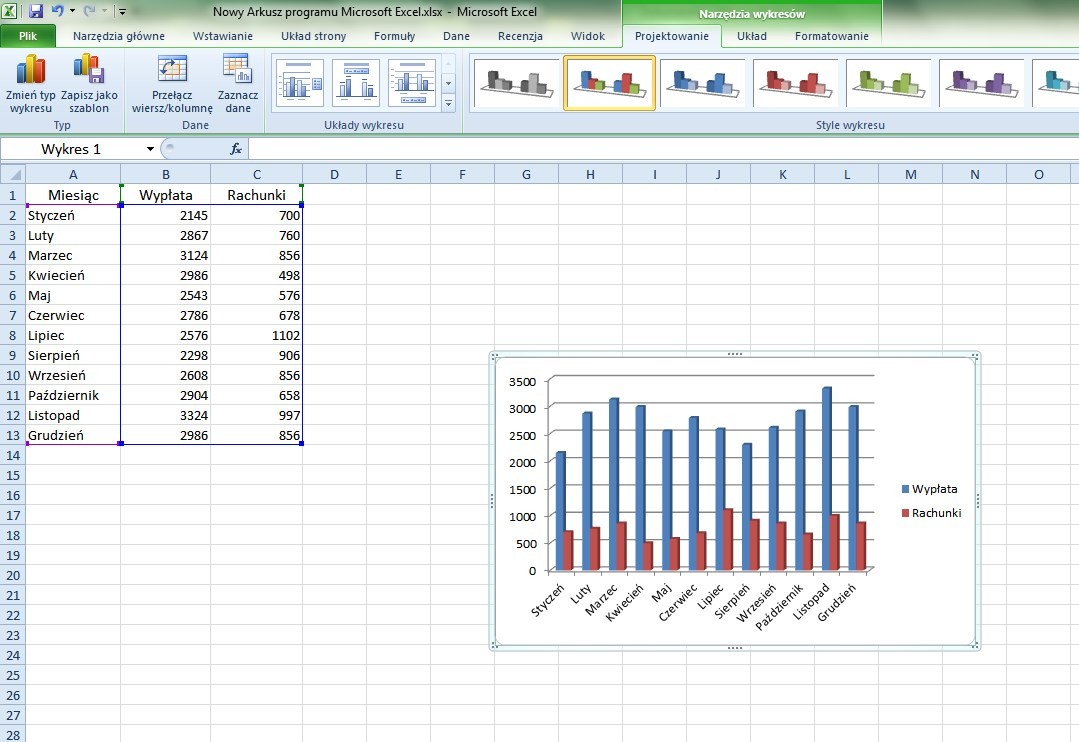 Jak Zrobic Wykres Punktowy W Excelu Poradnik Excel Images 6000