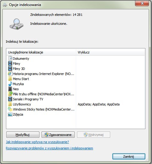 Jak prawidłowo skonfigurować indeksowanie plików? - zdjęcie 